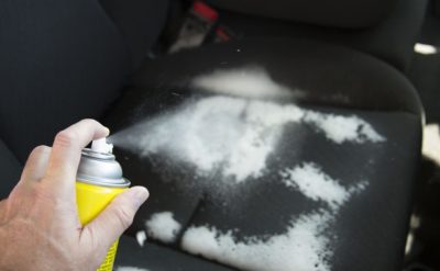 как отмыть сиденья в машине